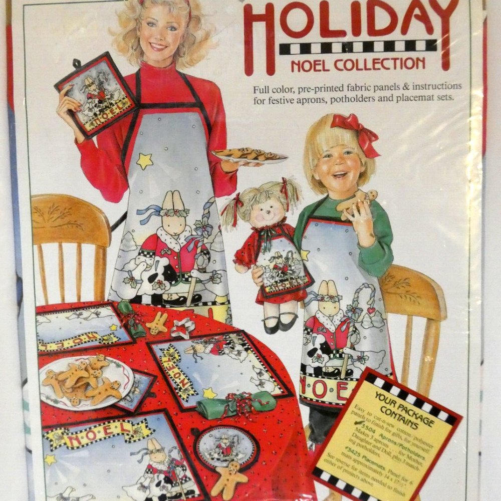Daisy Kingdom Vintage Fabric Holiday Noel Collection Christmas DIY New Unused